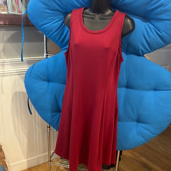 Old Navy Dresses & Skirts - Old Navy Size L Color Red Stretchable Material Gently Worn NWOTS
